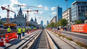 découvrez les dernières actualités concernant la prolongation d'un mois des travaux du tram-train nantes-châteaubriant. restez informés des impacts sur le trafic et des progrès réalisés pour ce projet de transport innovant au cœur des pays de la loire.