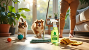 découvrez comment nettoyer les sols de manière sécurisée pour vos animaux de compagnie en utilisant des produits non toxiques. assurez le bien-être de vos compagnons tout en préservant la propreté de votre maison.
