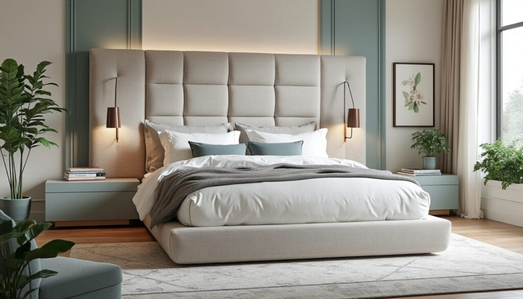 découvrez comment maximiser l'espace et ajouter du style à votre chambre grâce à une tête de lit jusqu'au plafond. nos conseils pratiques vous guideront dans le choix des matériaux, des couleurs et des designs pour transformer votre espace en un véritable havre de paix.