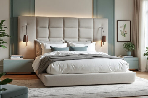 découvrez comment maximiser l'espace et ajouter du style à votre chambre grâce à une tête de lit jusqu'au plafond. nos conseils pratiques vous guideront dans le choix des matériaux, des couleurs et des designs pour transformer votre espace en un véritable havre de paix.
