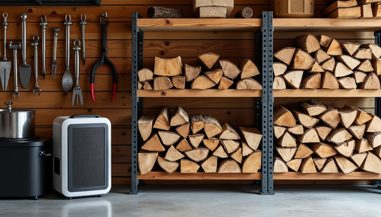 Bien stocker du bois dans garage astuces pour le garder au sec — free download