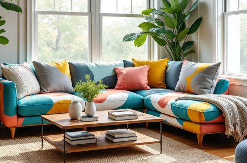 découvrez des astuces pratiques pour recouvrir votre canapé d'angle et lui offrir une nouvelle vie. transformez votre mobilier avec des tissus tendance et des techniques simples pour un intérieur rafraîchi.