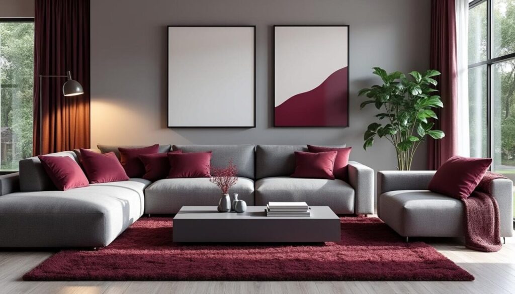 découvrez comment harmoniser les couleurs gris et bordeaux dans votre salon pour créer une atmosphère chaleureuse et élégante. des conseils pratiques et des idées de décor pour sublimer votre espace de vie.