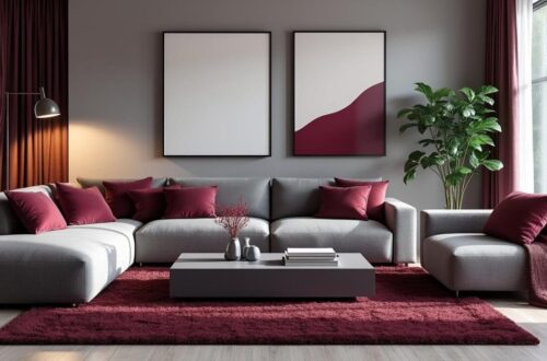 découvrez comment harmoniser les couleurs gris et bordeaux dans votre salon pour créer une atmosphère chaleureuse et élégante. des conseils pratiques et des idées de décor pour sublimer votre espace de vie.