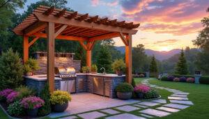 découvrez les nombreux avantages d'une pergola pour votre cuisine extérieure. transformez votre espace de vie en plein air en un lieu convivial et fonctionnel, tout en bénéficiant d'une protection contre les intempéries et d'une ambiance chaleureuse. améliorez vos moments de détente et de gastronomie en extérieur grâce à cet aménagement élégant et pratique.