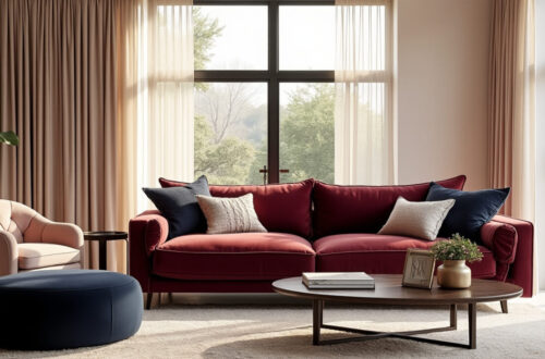 découvrez quelles couleurs s'harmonisent parfaitement avec un canapé bordeaux pour créer une ambiance chaleureuse et élégante dans votre intérieur. des conseils pratiques pour associer les teintes complémentaires et transformer votre salon en un espace apaisant et stylé.