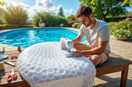 découvrez dans cet article comment coudre une bâche à bulle sur mesure pour protéger efficacement votre piscine. suivez nos conseils pratiques et astuces pour réaliser une couverture qui préservera la chaleur et la propreté de votre eau tout en ajoutant une touche esthétique à votre espace extérieur.