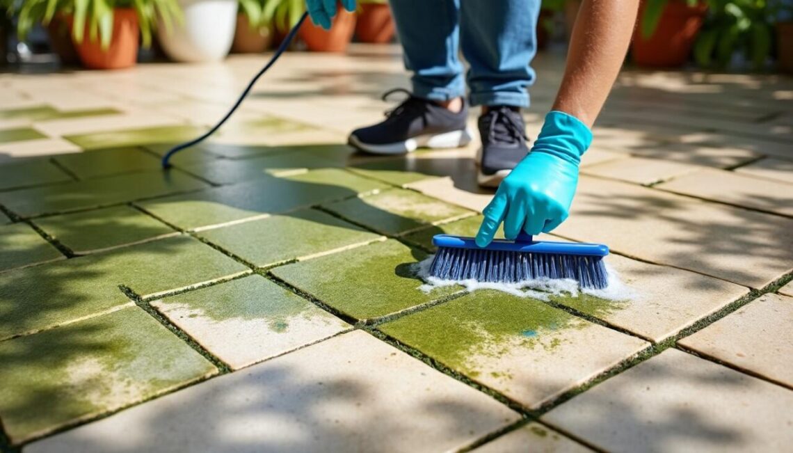découvrez nos astuces pratiques et efficaces pour éliminer le vert indésirable sur votre terrasse en carrelage. apprenez à utiliser des produits naturels et techniques faciles pour redonner éclat et propreté à votre extérieur.