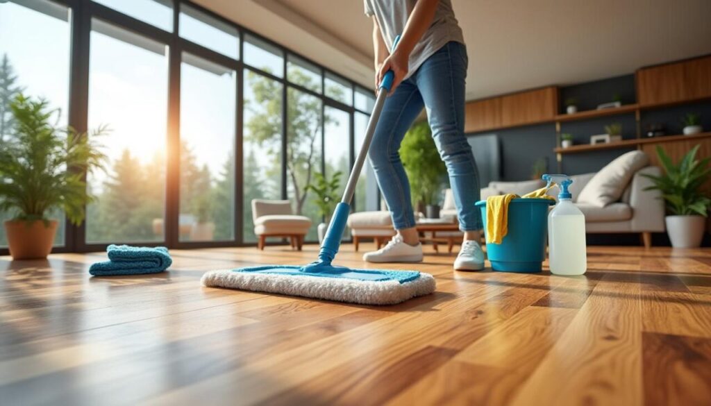découvrez des astuces efficaces pour faire briller votre parquet flottant. apprenez les techniques et les produits à utiliser pour redonner éclat et beauté à votre sol, tout en préservant sa longévité.
