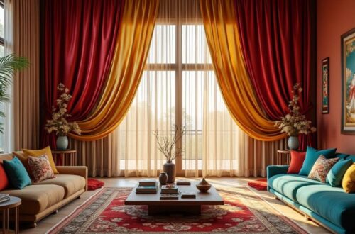 découvrez comment intégrer des rideaux orientaux dans votre décoration intérieure pour ajouter une touche d'élégance et de style. suivez nos conseils pratiques et astuces pour harmoniser ces éléments uniques avec votre espace, créant ainsi une atmosphère chaleureuse et accueillante.