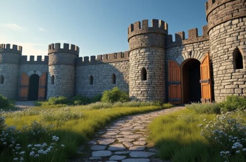 découvrez la barbacane mur, un élément architectural fascinant de l'époque médiévale. apprenez comment cette structure défensive a façonné les forteresses et protégé les cités tout en ajoutant une touche esthétique à l'architecture de l'époque.