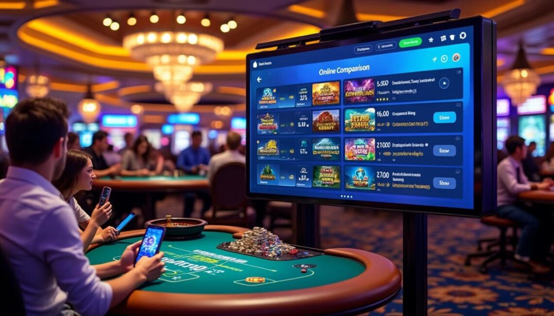 découvrez comment le comparateur de casinos en ligne devient un allié indispensable pour tous les passionnés de jeux. comparez les meilleures plateformes, évaluez les offres et faites le choix parfait pour vivre une expérience de jeu inoubliable.