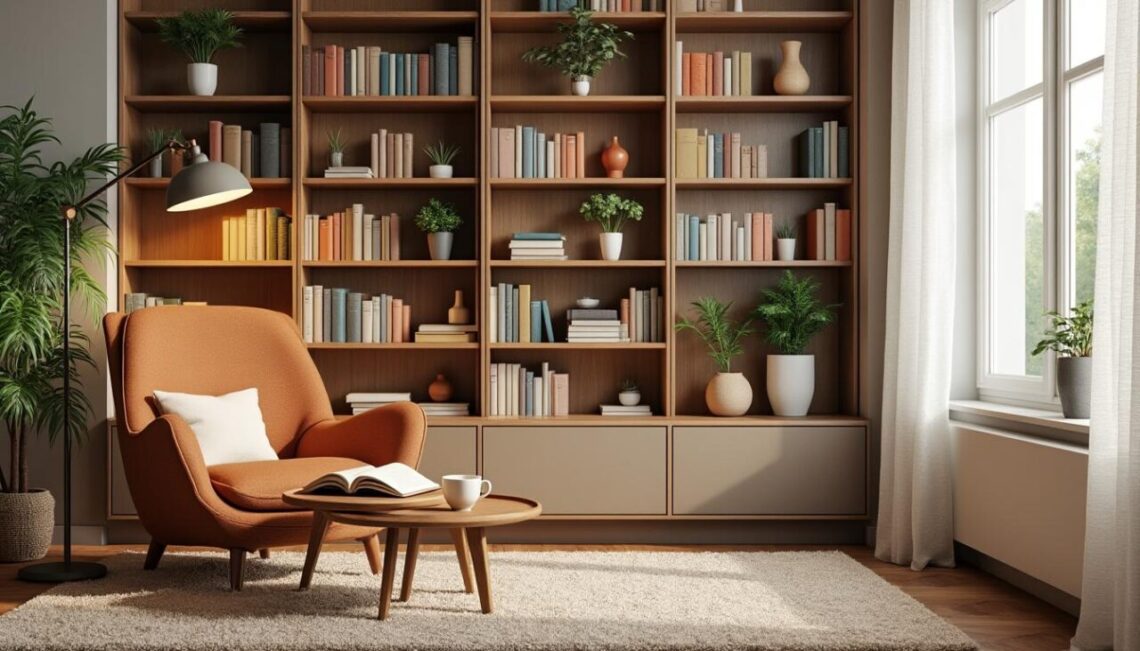 découvrez nos conseils pratiques pour aménager un coin bibliothèque accueillant et fonctionnel. transformez un espace de votre maison en un refuge dédié à la lecture, avec des astuces pour choisir le mobilier, l'éclairage et l'organisation des livres afin de créer une atmosphère agréable et inspirante.