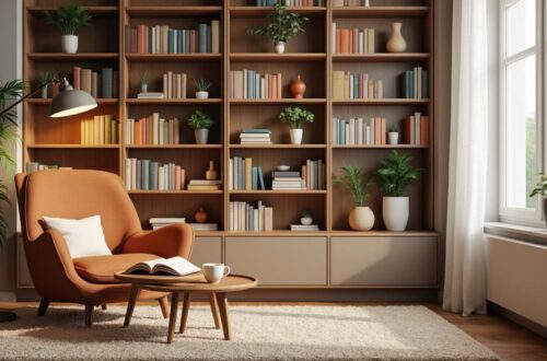 découvrez nos conseils pratiques pour aménager un coin bibliothèque accueillant et fonctionnel. transformez un espace de votre maison en un refuge dédié à la lecture, avec des astuces pour choisir le mobilier, l'éclairage et l'organisation des livres afin de créer une atmosphère agréable et inspirante.