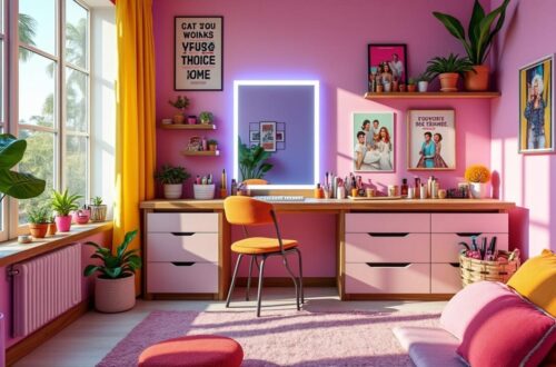 découvrez nos conseils pour choisir la coiffeuse idéale pour la chambre d'une adolescente. style, fonctionnalité et adaptabilité sont au rendez-vous pour créer un espace qui lui ressemble. démarquez-vous avec des astuces pour allier esthétique et praticité.