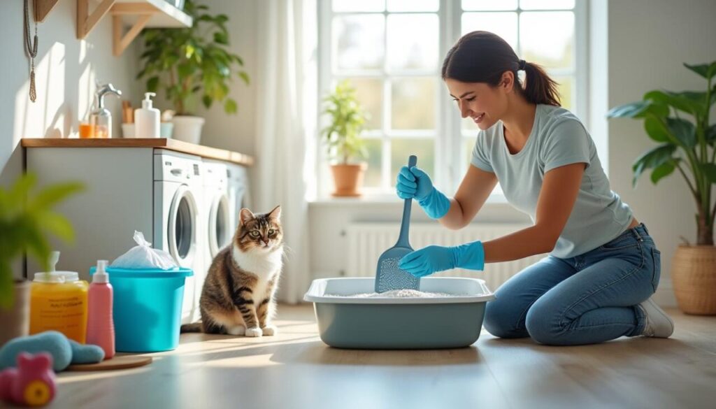 découvrez des astuces et conseils pratiques pour nettoyer efficacement la litière de votre chat. apprenez à choisir le bon type de litière, à maintenir une hygiène optimale et à rendre ce moment agréable tant pour vous que pour votre félin. votre compagnon à quatre pattes vous en remerciera !