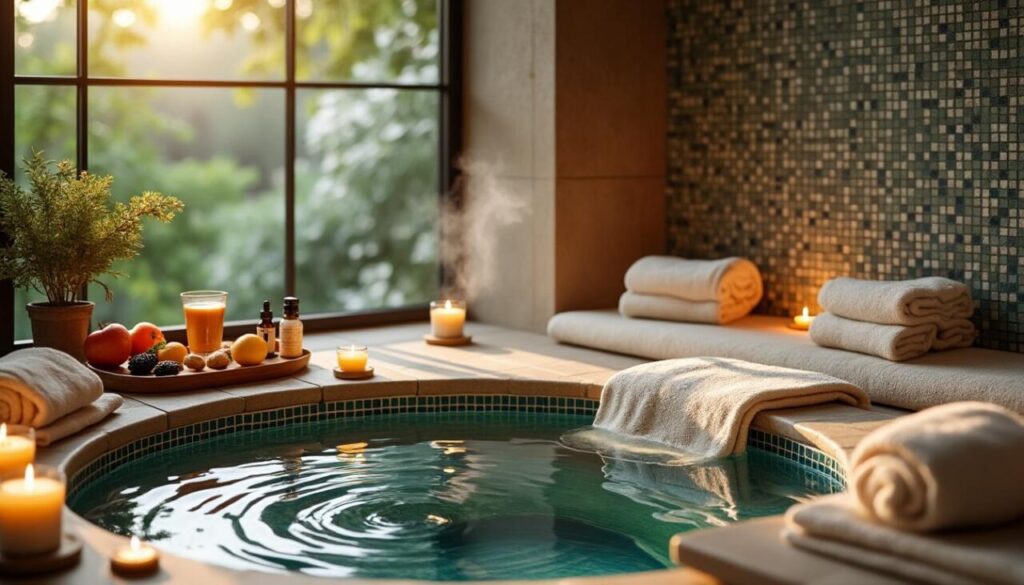 découvrez comment transformer votre salle de bain en un havre de paix grâce à notre guide pratique sur la réalisation d'un hammam à domicile. apprenez les conseils et astuces pour créer une ambiance relaxante et profiter des bienfaits de la vapeur de manière simple et efficace.