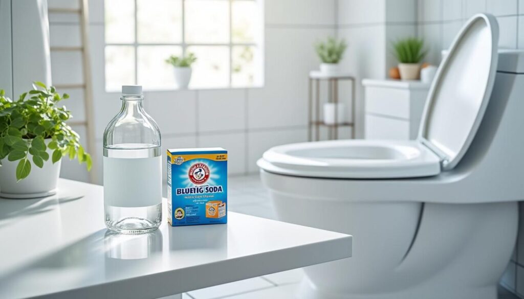 découvrez comment utiliser le vinaigre blanc et le bicarbonate de soude pour garder vos toilettes impeccables. une méthode naturelle et efficace pour éliminer les taches et les odeurs, tout en préservant l'environnement. apprenez des astuces simples pour un entretien régulier et un wc toujours frais !