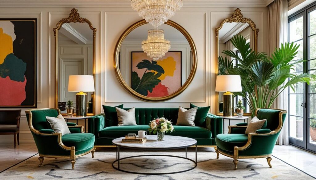 découvrez comment intégrer le style hollywood regency dans votre décoration intérieure. apprenez les astuces pour allier glamour et sophistication avec des meubles audacieux, des couleurs vives et des matériaux luxueux. transformez votre espace en un refuge élégant inspiré de l'âge d'or d'hollywood.