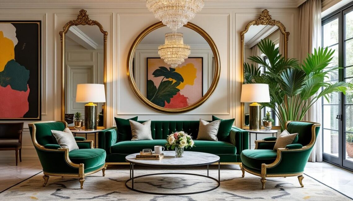 découvrez comment intégrer le style hollywood regency dans votre décoration intérieure. apprenez les astuces pour allier glamour et sophistication avec des meubles audacieux, des couleurs vives et des matériaux luxueux. transformez votre espace en un refuge élégant inspiré de l'âge d'or d'hollywood.