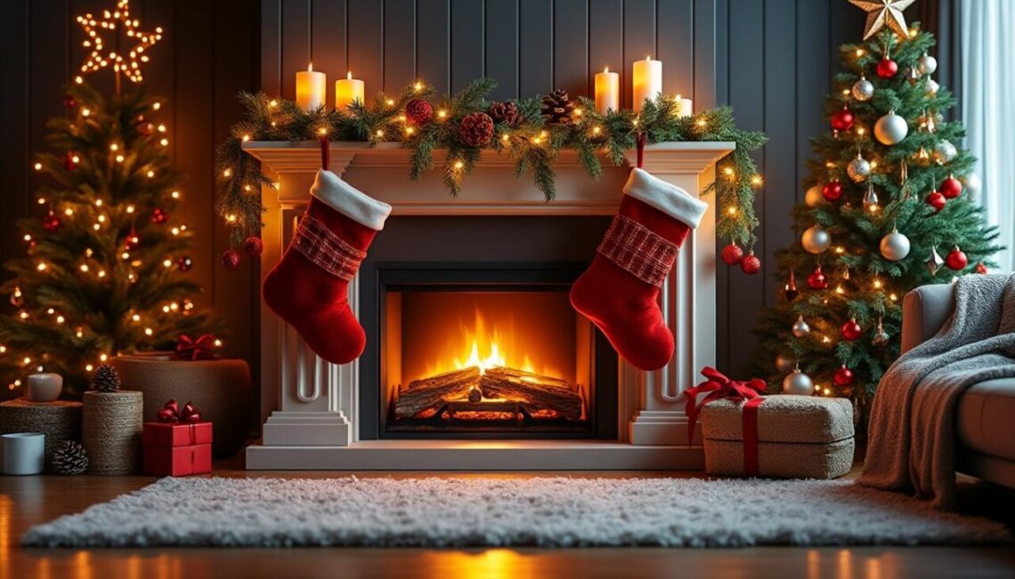 découvrez des idées déco originales pour créer une fausse cheminée chaleureuse et festive à noël. inspirez-vous de conseils pratiques pour transformer votre intérieur en un cocon magique durant les fêtes.
