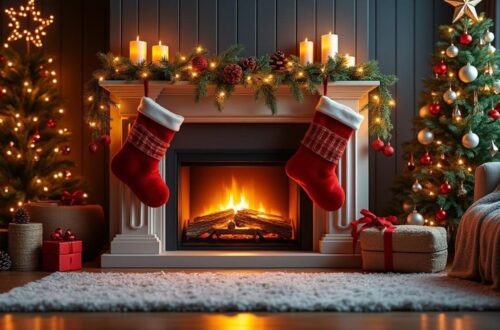découvrez des idées déco originales pour créer une fausse cheminée chaleureuse et festive à noël. inspirez-vous de conseils pratiques pour transformer votre intérieur en un cocon magique durant les fêtes.