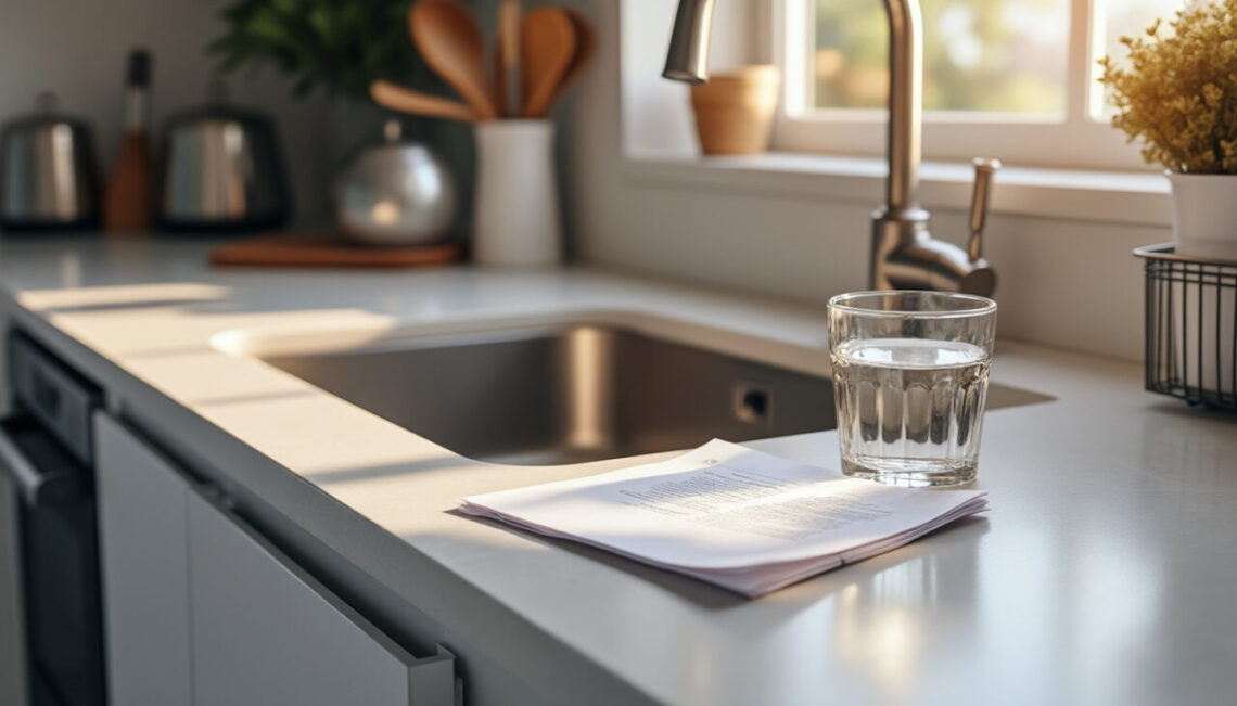 apprenez comment un geste aussi simple qu'utiliser un verre et du papier dans l'évier peut efficacement éviter les mauvaises surprises à votre retour à la maison. astuce rapide et pratique !