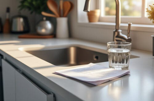 apprenez comment un geste aussi simple qu'utiliser un verre et du papier dans l'évier peut efficacement éviter les mauvaises surprises à votre retour à la maison. astuce rapide et pratique !