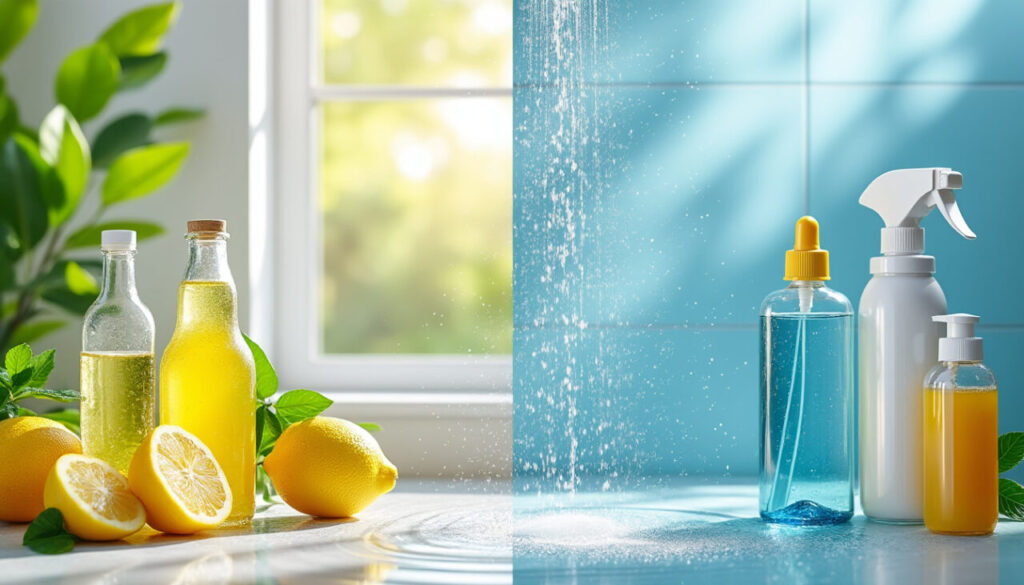 découvrez une méthode efficace pour détartrer votre douche et obtenir un résultat éclatant, tout en explorant le débat entre solutions écologiques et produits chimiques pour un entretien optimal.
