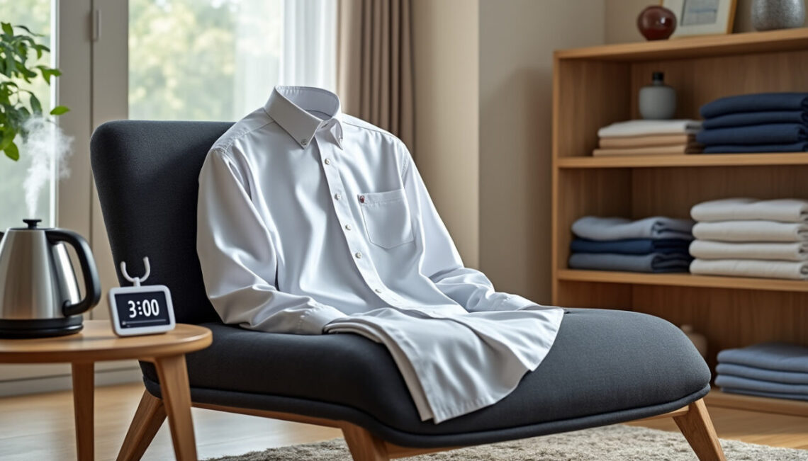 découvrez une méthode rapide et ingénieuse pour défroisser vos vêtements en seulement 3 minutes, sans utiliser de fer à repasser. idéal pour gagner du temps et garder vos habits impeccables au quotidien !