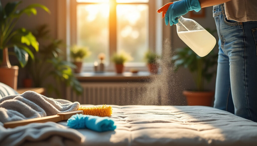 découvrez notre méthode maison simple et efficace pour nettoyer et désinfecter votre vieux matelas. libérez son potentiel caché et profitez d’un sommeil plus sain grâce à nos astuces naturelles !