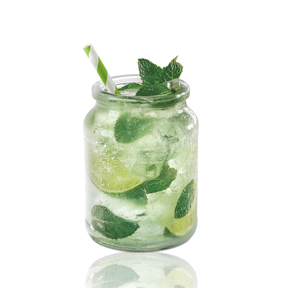Feuilles de menthe fraîche préparées pour être conservées plusieurs jours ou congelées.